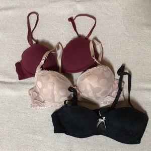 Set of 3 bras